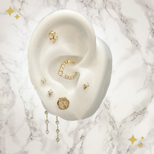 Load image into Gallery viewer, 4 Bead Pearl Charm