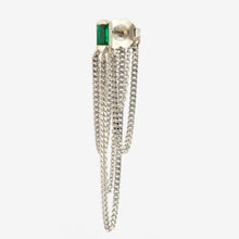 Load image into Gallery viewer, Baguette Chandelier Earring