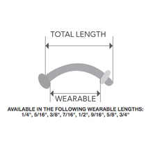 Load image into Gallery viewer, Curved Glass Retainer - Skin Tone