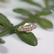 Load image into Gallery viewer, Calypso Mini Diamond Ring Threadless End