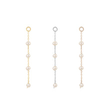 Load image into Gallery viewer, 4 Bead Pearl Charm