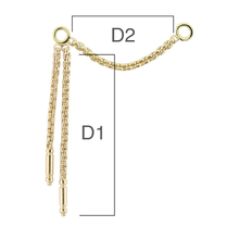 Load image into Gallery viewer, 14G Meander III™ Chain Anatomy