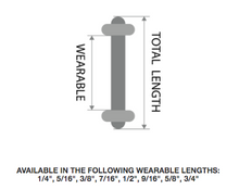 Load image into Gallery viewer, No Flare Glass Retainer - Skin Tone