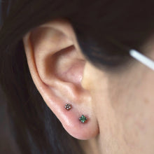 Load image into Gallery viewer, Princess Cut Prong Set Gem Threadless End