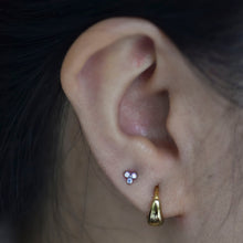 Load image into Gallery viewer, Trinity Gem Threadless End