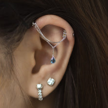 Load image into Gallery viewer, Amihan Droplet Chain (Various Gems)