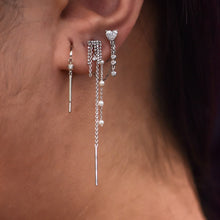 Load image into Gallery viewer, 4 Bead Pearl Charm