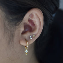 Load image into Gallery viewer, Chevron Swarovski® Threadless End