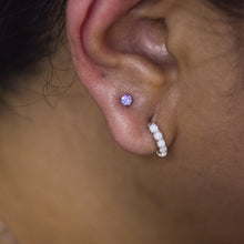 Load image into Gallery viewer, Prong-Set Gem Threadless End (Various Colors)