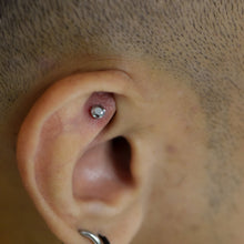 Load image into Gallery viewer, Prong-Set Gem Threadless End (Various Colors)