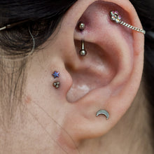 Load image into Gallery viewer, Titanium Ball 16G/18G Threaded End