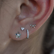 Load image into Gallery viewer, Gold Swarovski® Flower Threadless End