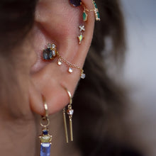 Load image into Gallery viewer, Chain with Dripping Moonstones (Various Lengths)