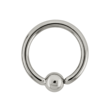 Load image into Gallery viewer, Solid Gold Fixed Bead Seam Ring