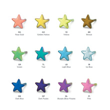 Load image into Gallery viewer, Trillion Cut Prong Set Gem Threadless End (Various Colors)