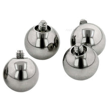 Load image into Gallery viewer, Titanium Ball 14G Threaded End