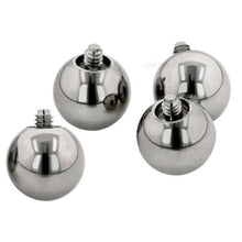 Load image into Gallery viewer, Titanium Ball 16G/18G Threaded End