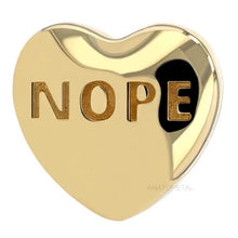 Load image into Gallery viewer, Valentine Heart Threadless End
