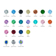 Load image into Gallery viewer, Princess Cut Prong Set Gem Threadless End