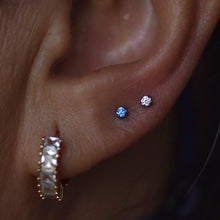 Load image into Gallery viewer, Prong-Set Gem Threadless End (Various Colors)