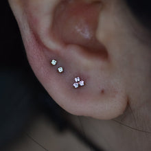 Load image into Gallery viewer, Trinity Gem Threadless End