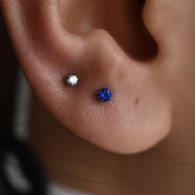 Load image into Gallery viewer, Prong-Set Gem Threadless End (Various Colors)