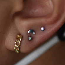 Load image into Gallery viewer, Prong-Set Gem Threadless End (Various Colors)