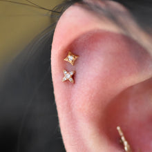 Load image into Gallery viewer, Zara Threadless End (Various Faceted Gems)
