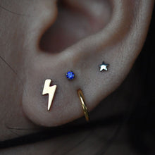 Load image into Gallery viewer, Prong-Set Gem Threadless End (Various Colors)