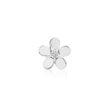 Load image into Gallery viewer, Gold Swarovski® Flower Threadless End