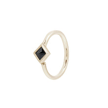 Load image into Gallery viewer, Mae Black Spinel Seamless Ring