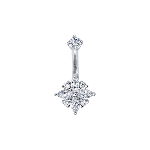 Tiny Pleades Custom 16G J Curved Barbell