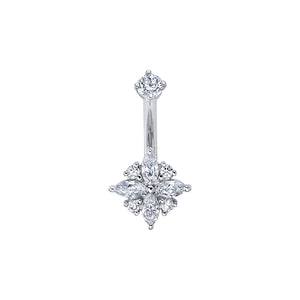 Tiny Pleades Custom 16G J Curved Barbell