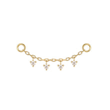 Load image into Gallery viewer, Chain with Tiny Dripping Diamonds (Various Styles)