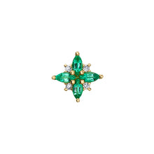 Load image into Gallery viewer, Tiny Pleades Threadless End (Various Gems)