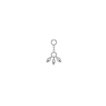 Load image into Gallery viewer, Triple Marquise Bead Tassel Chain Charm
