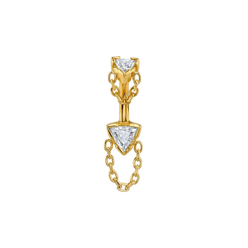 Rianna Trillion 16G Curved Barbell