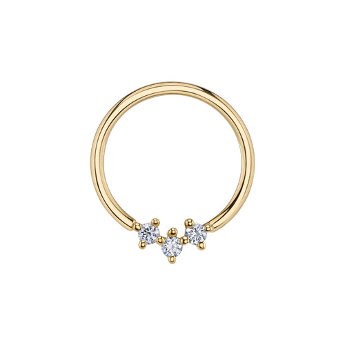 Muse 16G Seam Ring (Daith Orientation)
