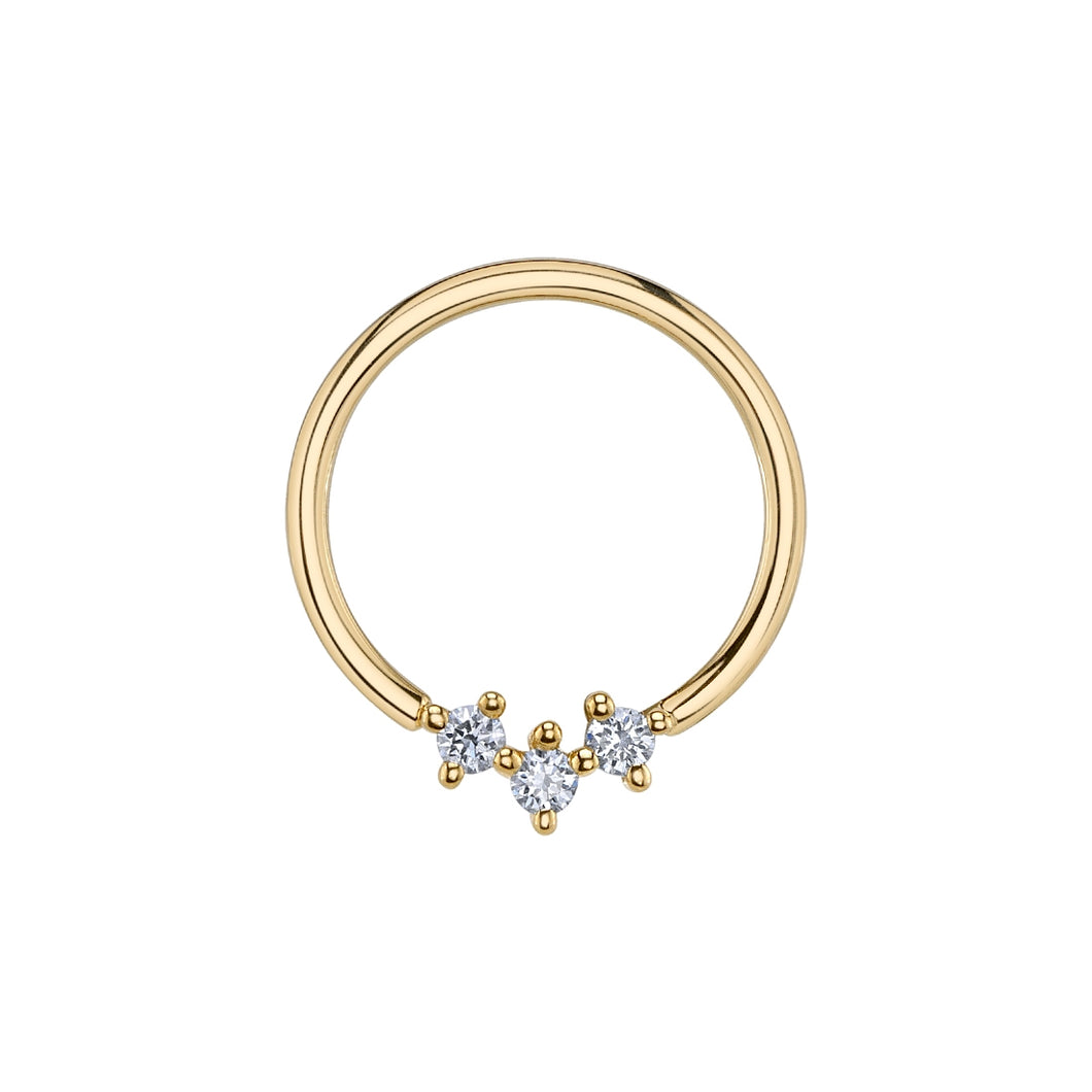 Muse 16G Seam Ring (Daith Orientation)