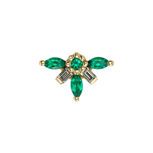 Load image into Gallery viewer, Half Nayru 16G Threaded End (Various Stones)