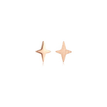 Load image into Gallery viewer, 4 Point Star Threadless End