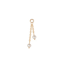 Load image into Gallery viewer, Double Pearl Charm