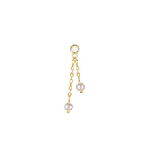 Load image into Gallery viewer, Double Pearl Charm