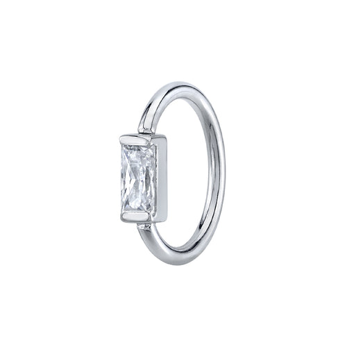Baguette Bar Seam Ring (Rook Orientation)