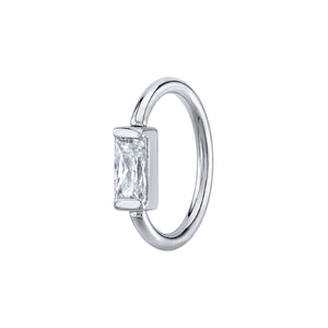 Baguette Bar Seam Ring (Rook Orientation)