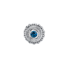 Load image into Gallery viewer, Round Afghan Threadless End (Various Gems)