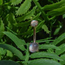 Load image into Gallery viewer, Cabochon Prong Navel Curve