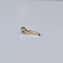 Load image into Gallery viewer, Round Bezel Navel Curve (Shaft Only)