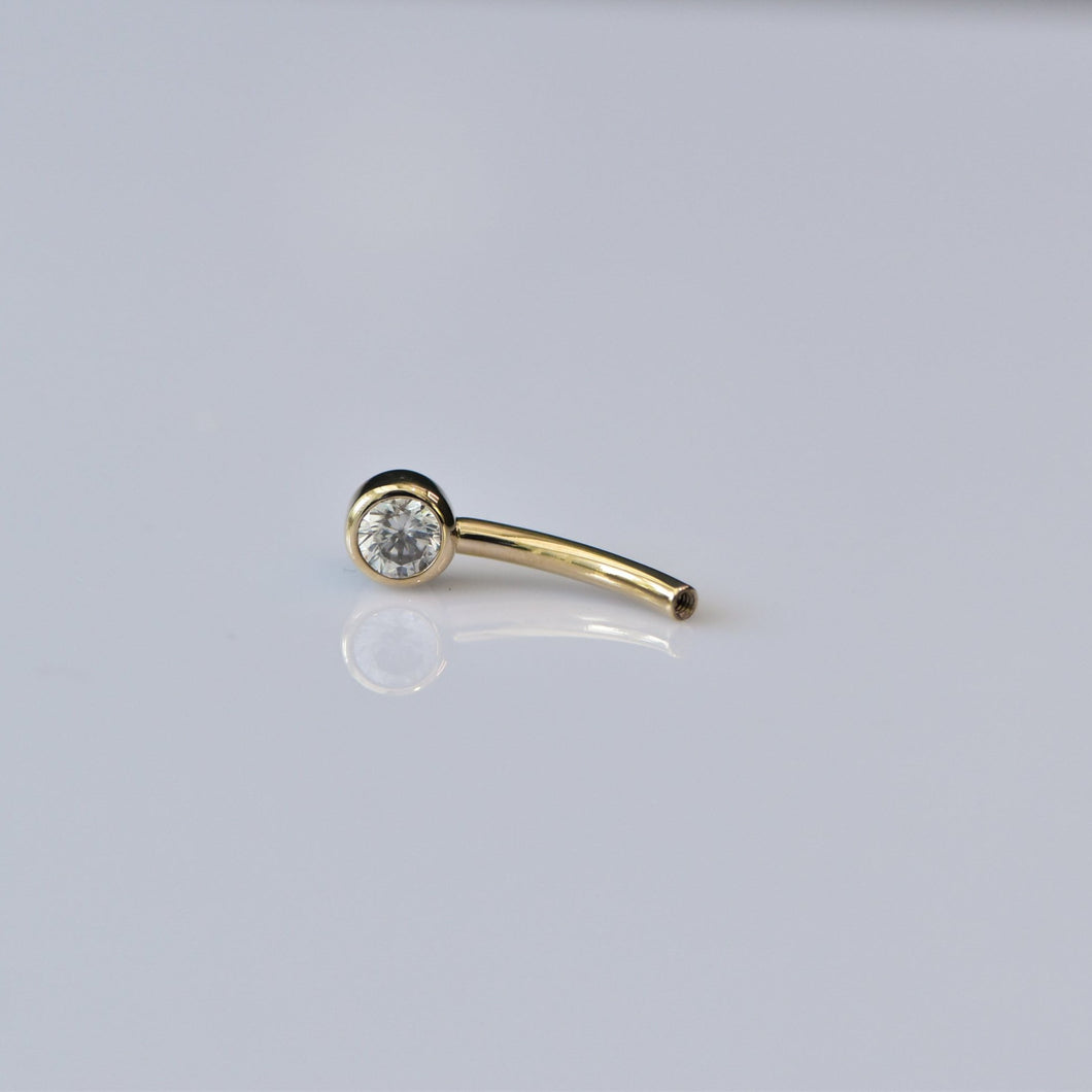 Round Bezel Navel Curve (Shaft Only)