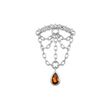 Load image into Gallery viewer, Bar End Threadless End - Web (Various Gems)